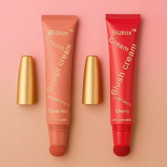 Blizkox™丨🎀 Sculpt & Blush Set (include high grade makeup brush)