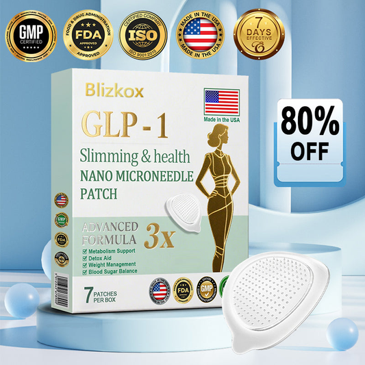 【Last Day Promotion 80% OFF🔥】Blizkox™  Slimming & health NANO MICRONEEDLE PATC👨‍⚕️（Zero Pain, 24/7 Release | Lose 20lbs FAST | 90% Sugar Drop | ）🔥🎁