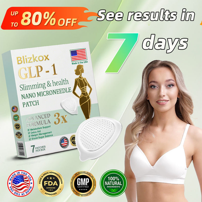 【Last Day Promotion 80% OFF🔥】Blizkox™  Slimming & health NANO MICRONEEDLE PATC👨‍⚕️（Zero Pain, 24/7 Release | Lose 20lbs FAST | 90% Sugar Drop | ）🔥🎁